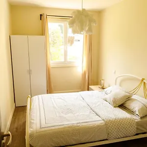  Séjour chez l'habitant Thegreen Privée Confort Avec Bureau Tram Cézeaux France